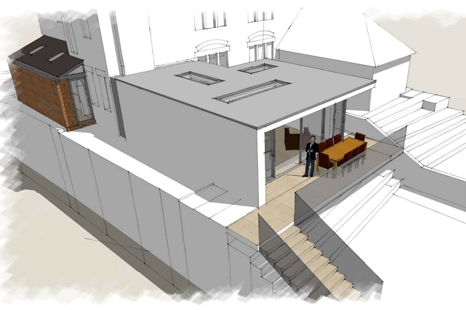 New Side and Rear Extension in Garsington